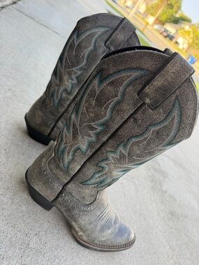 Justin Women's Calimero Graphite Western Boots from Stampede